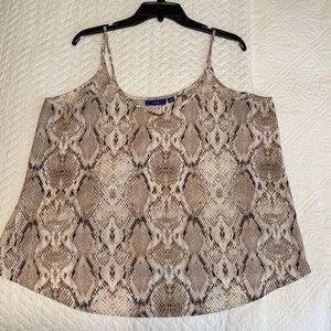 Apt 9 - Python Snake Skin print Top